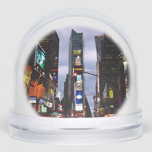 New York Snow Globe Personalized NYC Snowglobe (正面)