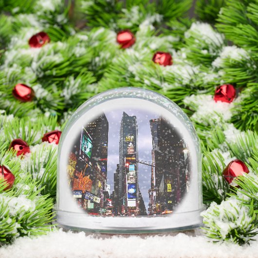 New York Snow Globe Personalized NYC Snowglobe (クリスマス)