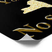 NEW YORK SOCIAL DISTANCINGポスター ポスター (角)