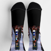 New York Socks Times Square NYC Souvenir Socks ソックス (上部)