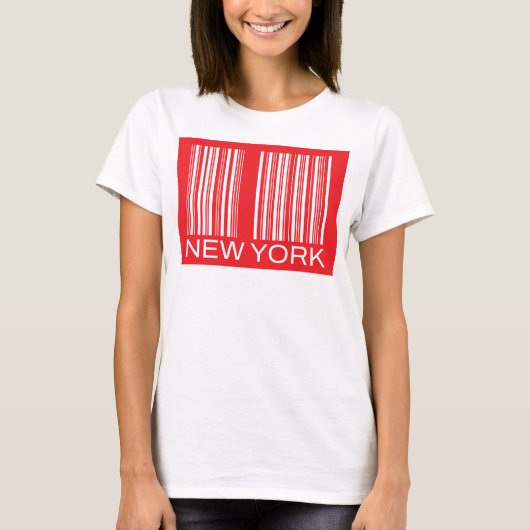 "New York State of Mind"NYCデザインが大好き Tシャツ (正面)