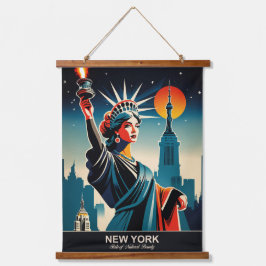 New York: State of Natural Beauty 吊り下げ型タペストリー