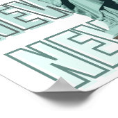 New York statue of liberty wall decor ポスター (角)