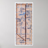 NEW YORK SUBWAY MAP, 1940 2 ポスター (正面)