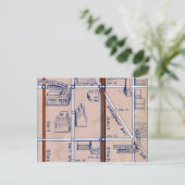 NEW YORK SUBWAY MAP, 1940 2 ポストカード (スタンド正面)