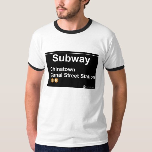New York Subway Station Tシャツ (正面)