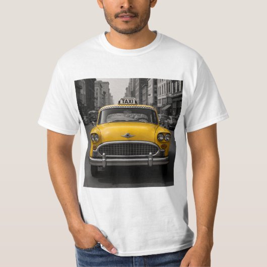 New York taxi T-Shirt Tシャツ (正面)