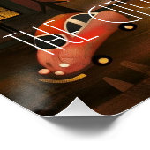 New York: The City That Never Sleeps - Whimsical ポスター (コーナー)