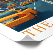 New York the Empire State USA Travel Place ポスター (角)