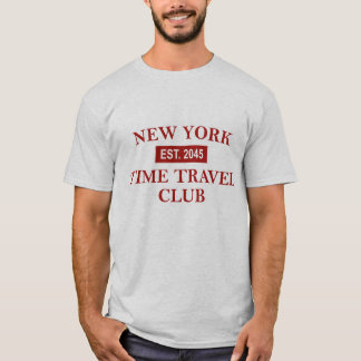 New York Time Travel Club Men's T-shirt Tシャツ