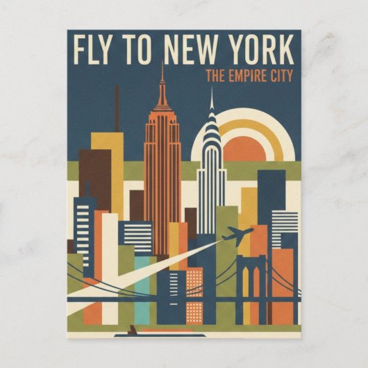 New York Travel ポストカード (正面)