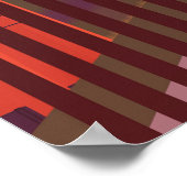 New york travel poster ポスター (角)