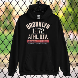 New York Urban vintage athletic Brooklyn hoodie パーカ
