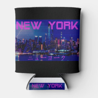 New york Vaporwave Retro 缶クーラー
