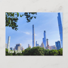 New York View Postcard Central Park & Brooklyn  ポストカード