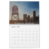 New York Views 2024ラウノ・ジョックスの絵画 カレンダー (2月 2027)