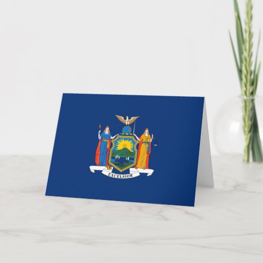 New Yorker Flag, Flag of New York カード (正面)