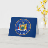 New Yorker Seal, Seal of New York カード (黄色い花)