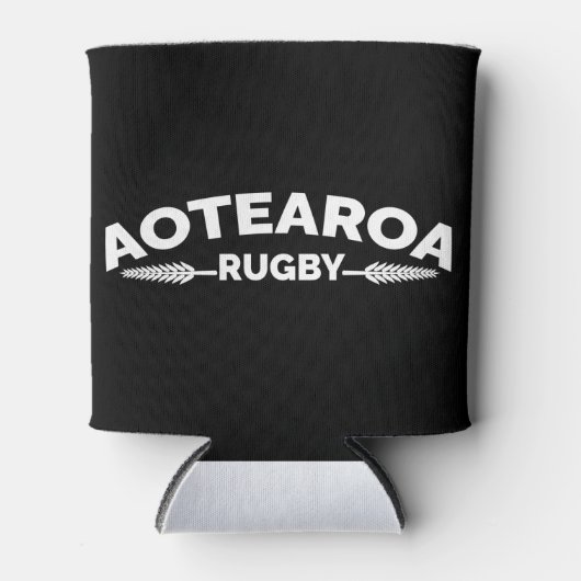 New Zealand Aotearoa Rugby Rugby Player Gift Idea 缶クーラー (正面)