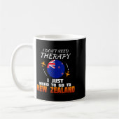 New Zealand Flag I Vacation I Funny New Zealand  コーヒーマグカップ (左)