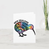New Zealand Kiwi Bird  カード (正面)