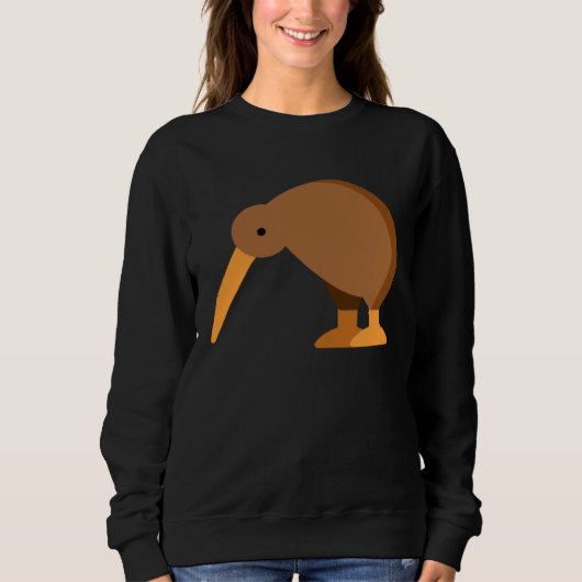 New Zealand Kiwi Bird Animal Wildlife  5 スウェットシャツ (正面)