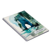 New Zealand Landscape Cathedral Cove Notebook ノートブック (右側)