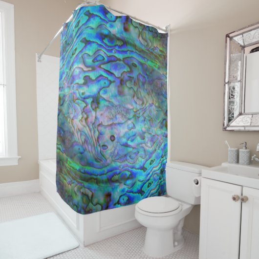 NEW ZEALAND PAUA SHOWER CURTAIN シャワーカーテン (インサイチュ)