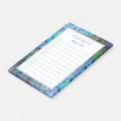 NEW ZEALAND PAUA TO DO LIST-POST-IT NOTES ポストイット (アングル)
