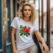 New Zealand Pohutukawa Tree Flower Tシャツ