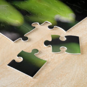 New Zealand Pohutukawa Tree Red Blooming Flower ジグソーパズル (側面)