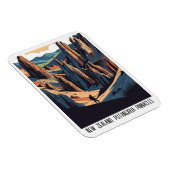 New Zealand Putangirua PinnaclesTravel マグネット (右側)