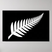 New Zealand Silver Fern ポスター (正面)