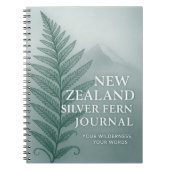 New Zealand Silver Fern Journal – Wilderness  ノートブック (正面)