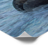 New Zealand, South Island, Moeraki Boulders ポスター (角)