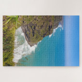 New Zealand West Coast Auckland Ahu Ahu Track View ジグソーパズル (横)