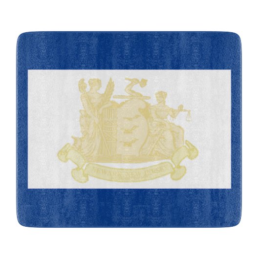Newark (New Jersey) City Flag カッティングボード (正面)