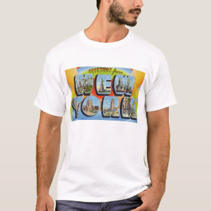 newartsweb -ニューヨークからの挨拶。 tシャツ