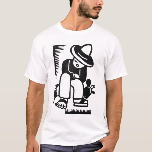 newartsweb - Sombreroman (ブランク) Tシャツ (正面)