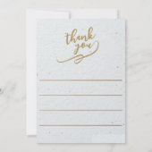 Newborn Baby Announcement Card 招待状 (裏面)