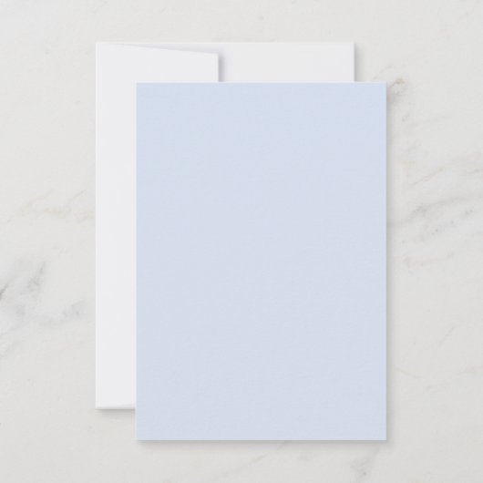 Newborn Baby Birth Announcement Template (裏面)