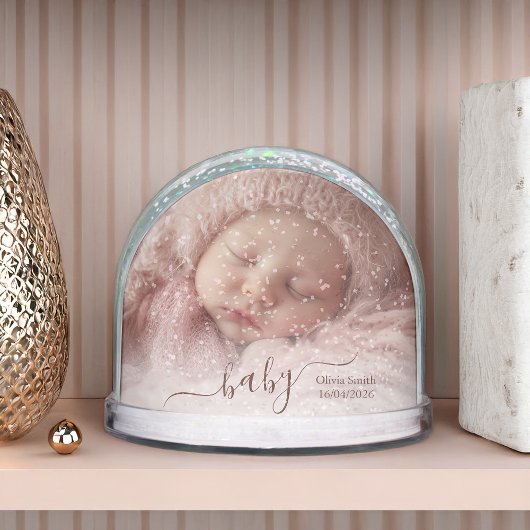 Newborn Baby Keepsake - Photo Personalized