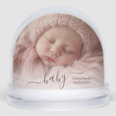 Newborn Baby Keepsake - Photo Personalized (正面)