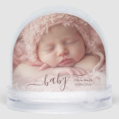 Newborn Baby Keepsake - Photo Personalized (裏面)