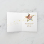 Newborn Baby Star Boy 案内状 (内部)