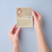 Newborn Baby & Teddy, Babysitter, Daycare, Nursery チラシ (手)