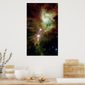 Newborn stars in the Christmas Tree cluster ポスター (キッチン)