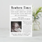 Newborn Times Birth 案内状 (スタンド正面)