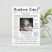 Newborn Times Birth 案内状 (スタンド正面)