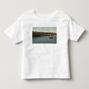 Newburgh、NY -ハドソン川の水辺地帯の眺め トドラーTシャツ